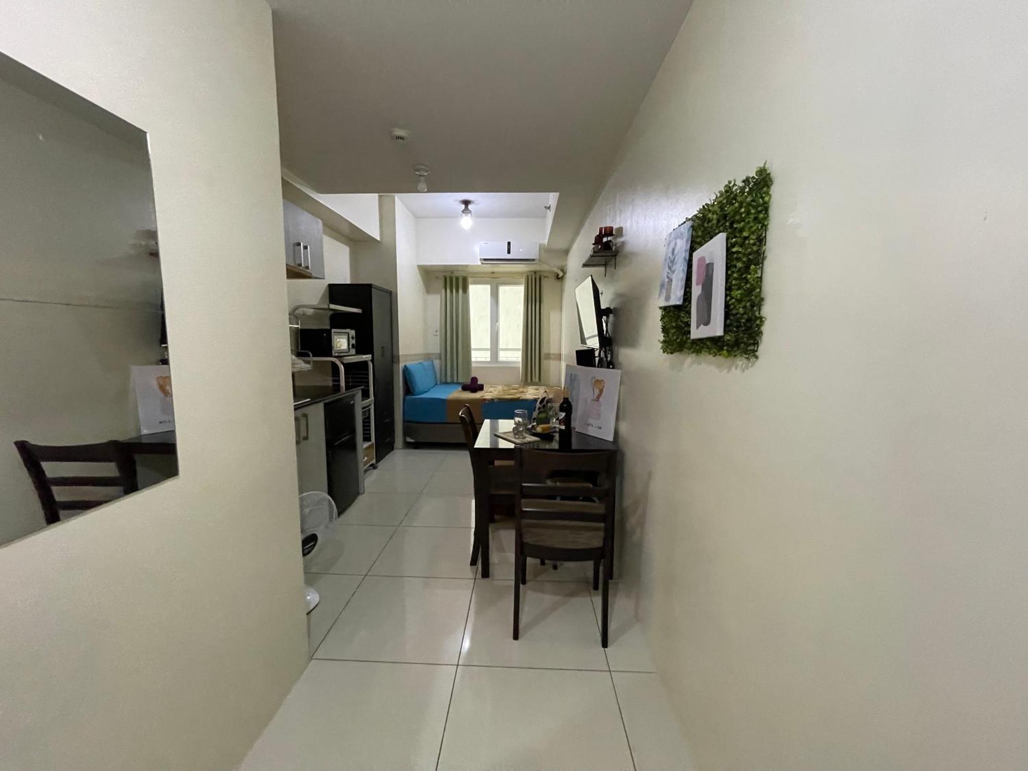 Apartemen studio 16 m² dengan 1 kamar mandi pribadi di Malate Manila Bagian luar foto