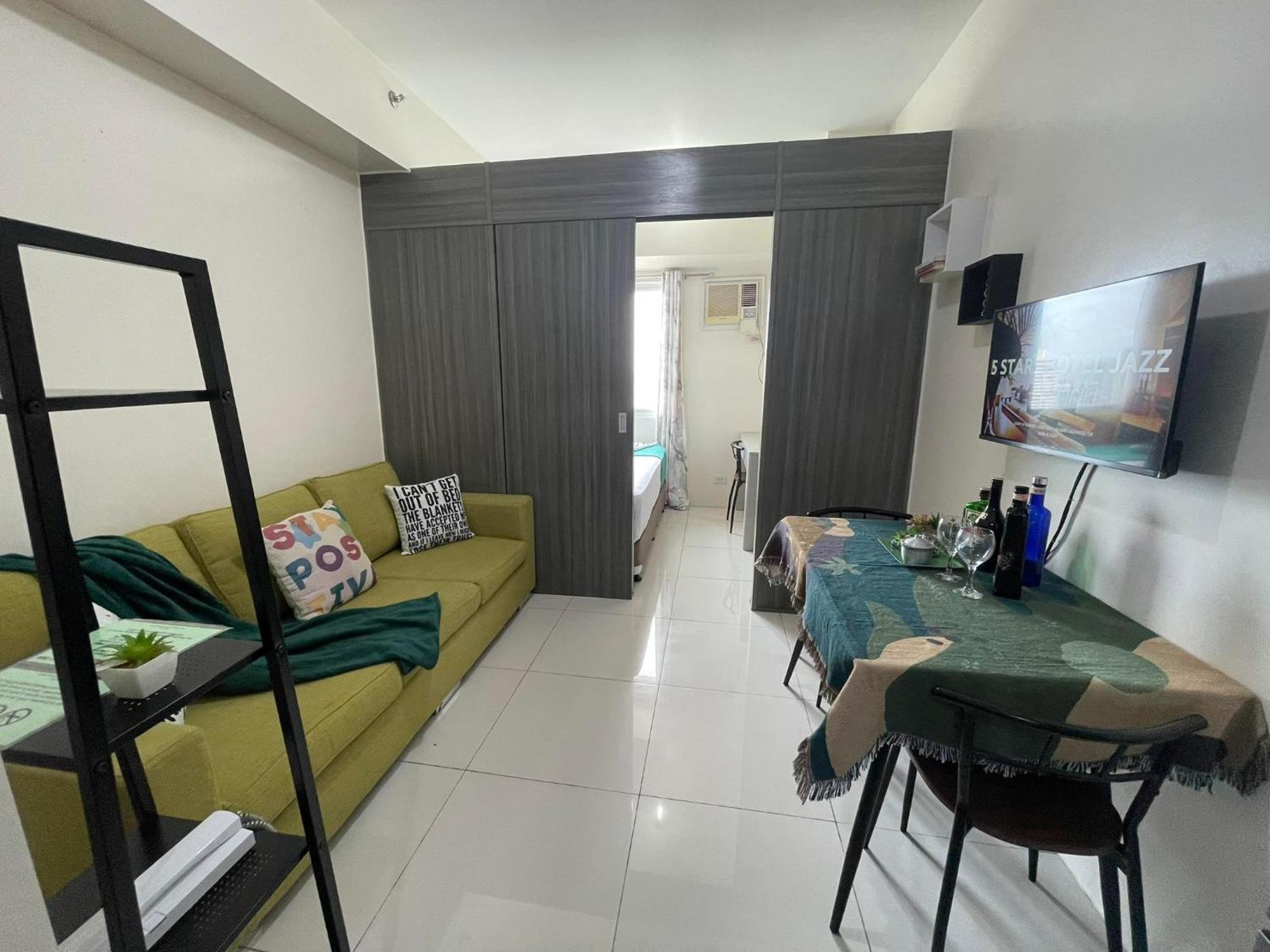Apartemen studio 16 m² dengan 1 kamar mandi pribadi di Malate Manila Bagian luar foto