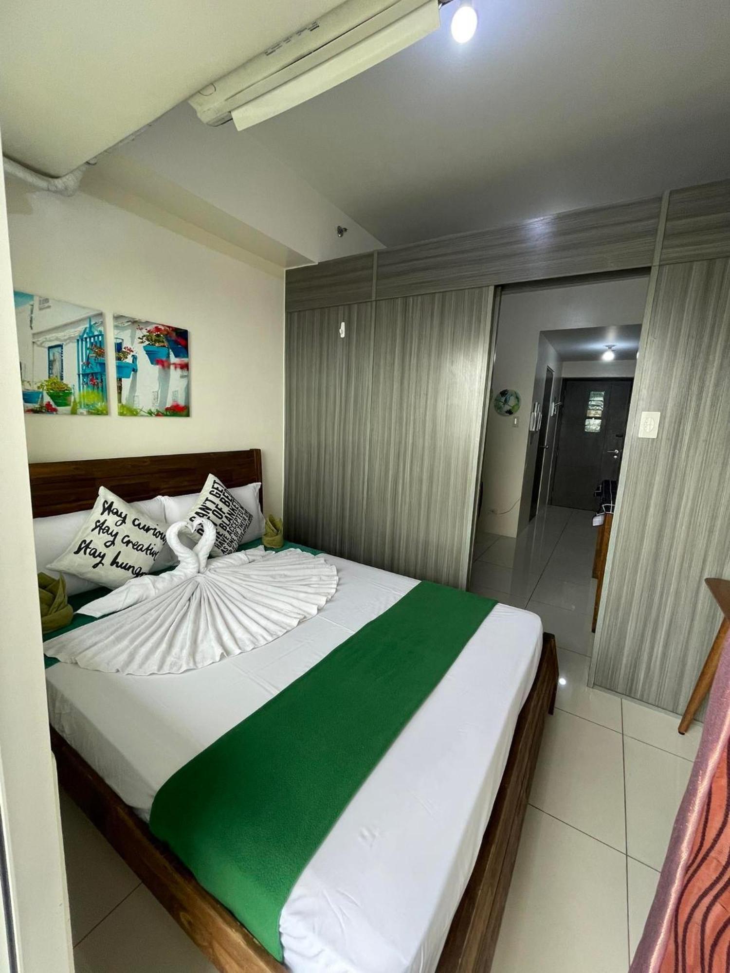 Apartemen studio 16 m² dengan 1 kamar mandi pribadi di Malate Manila Bagian luar foto
