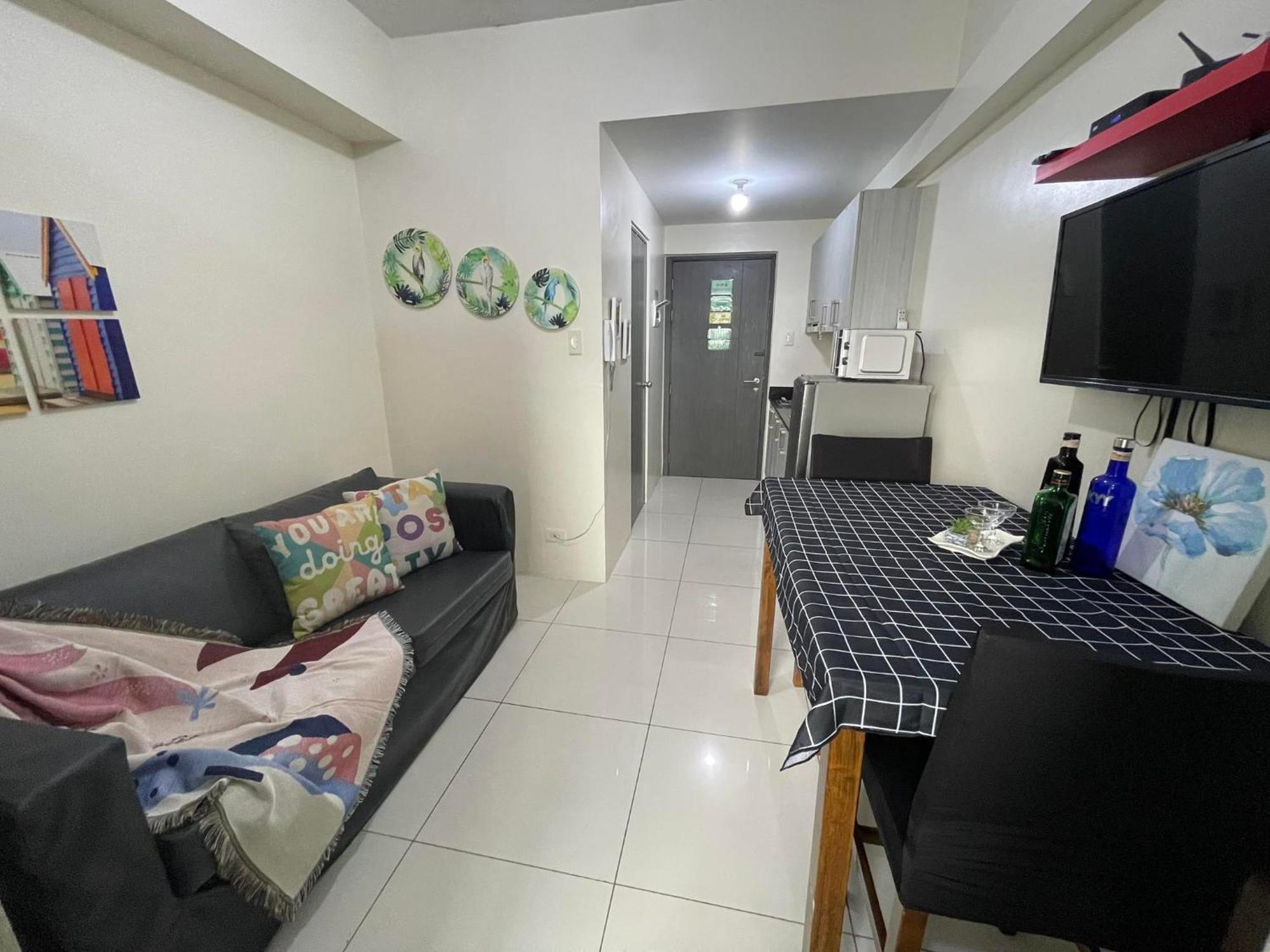 Apartemen studio 16 m² dengan 1 kamar mandi pribadi di Malate Manila Bagian luar foto